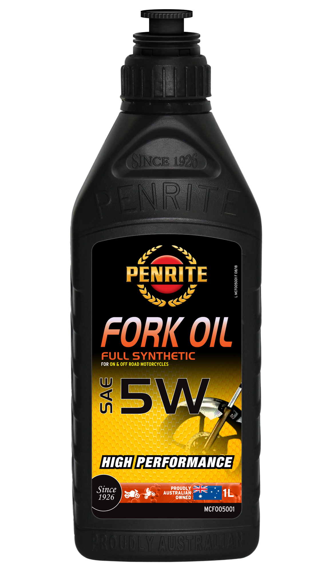 MC Fork Oil 5 (Full Synthetic) 1L - Penrite