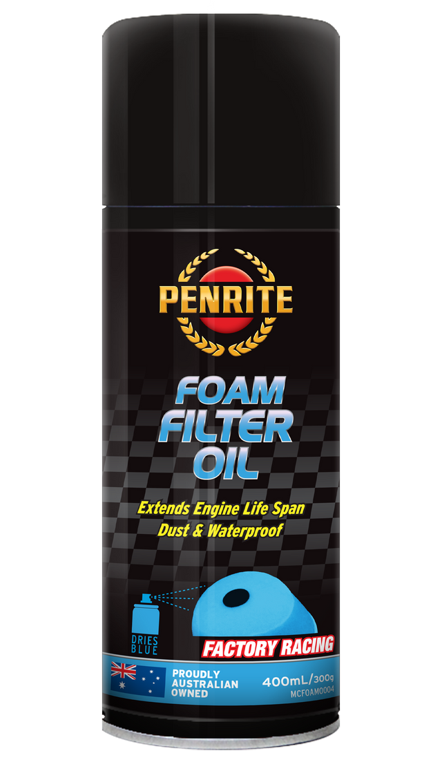 Foam Filter Oil Aerosol 400ml - Penrite