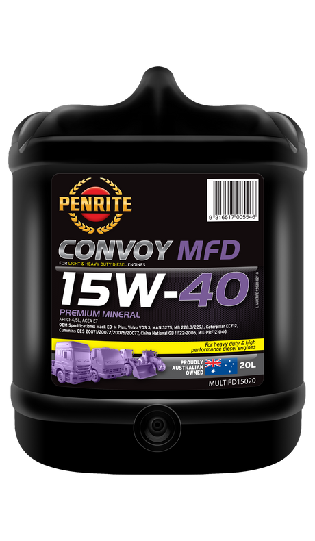 CONVOY MFD 15W-40 (Mineral) - Penrite | Universal Auto Spares