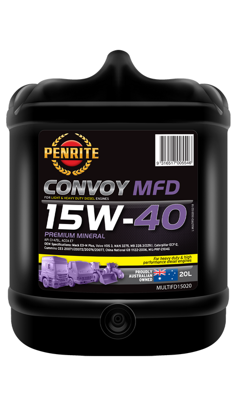 CONVOY MFD 15W-40 (Mineral) - Penrite 20L