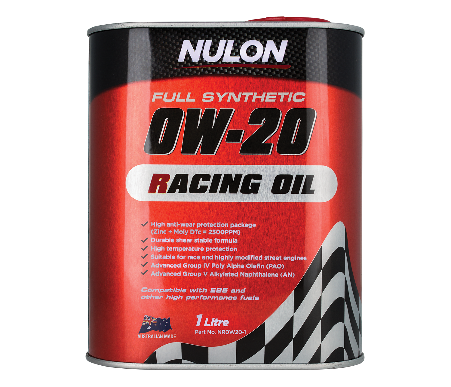 Full Synthetic 0W-20 Racing Oil - Nulon 1L