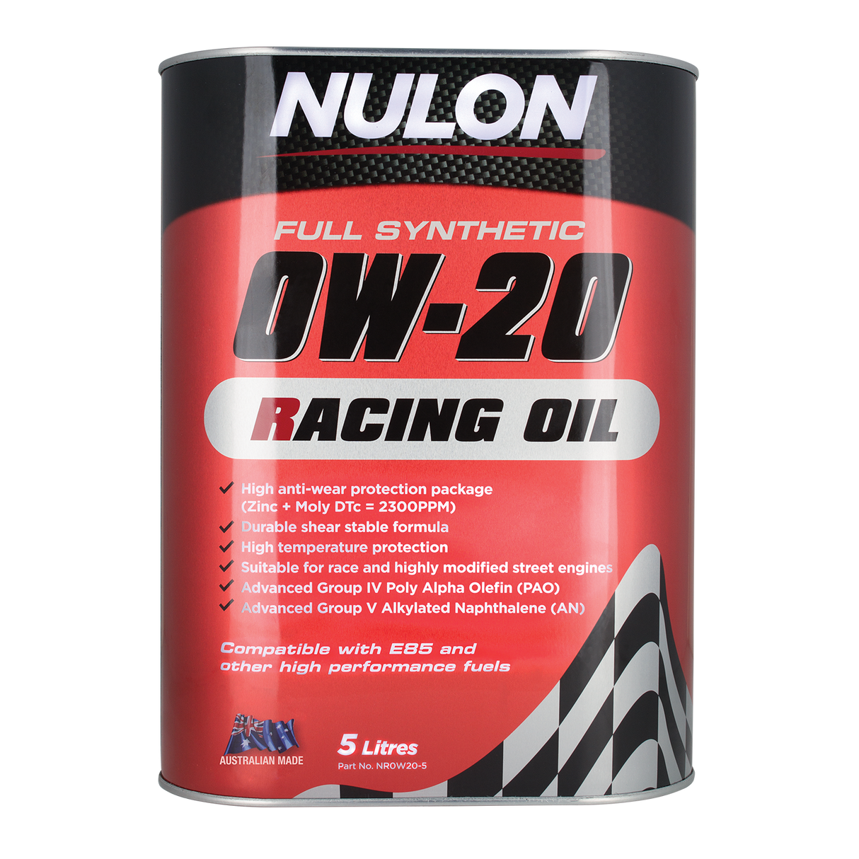Full Synthetic 0W-20 Racing Oil - Nulon | Universal Auto Spares