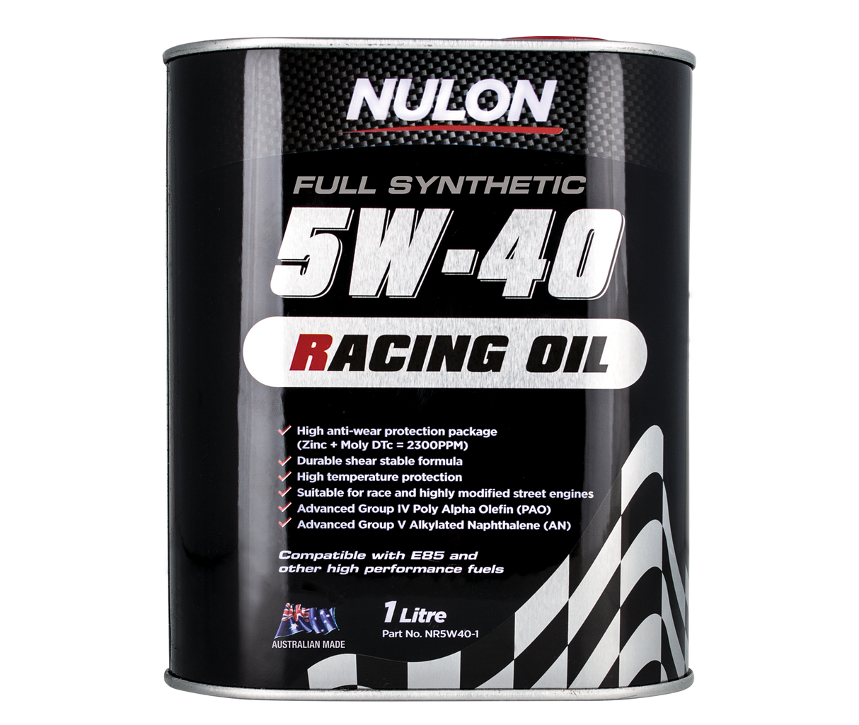 Full Synthetic 5W-40 Racing Oil - Nulon