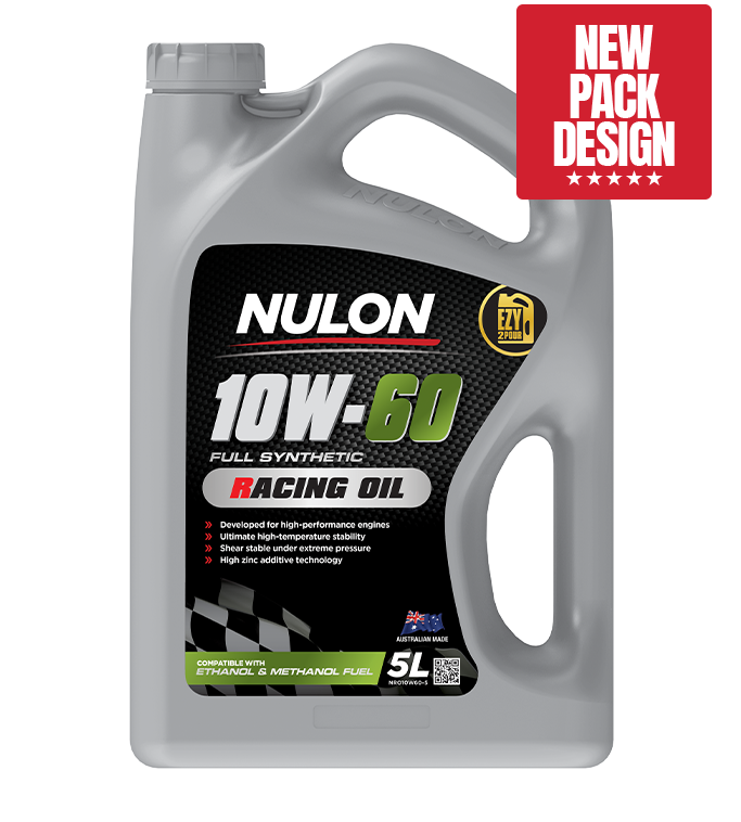 Full Synthetic 10W-60 Racing Oil - Nulon | Universal Auto Spares