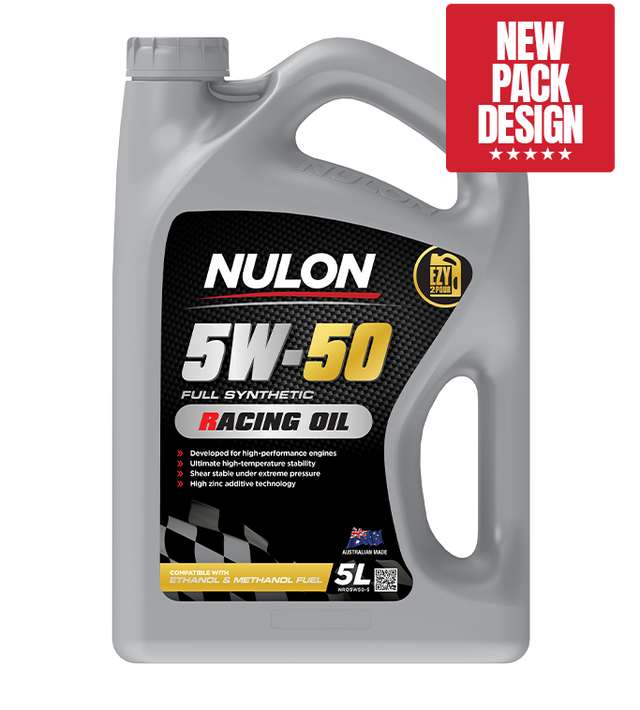 Full Synthetic 5W-50 Racing Oil - Nulon 5L