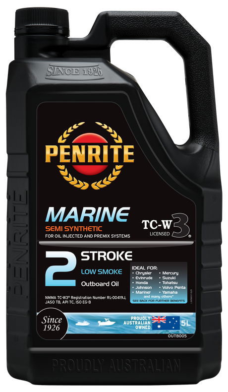 Marine Outboard 2 Stroke Oil (Semi Syn) - Penrite 5L