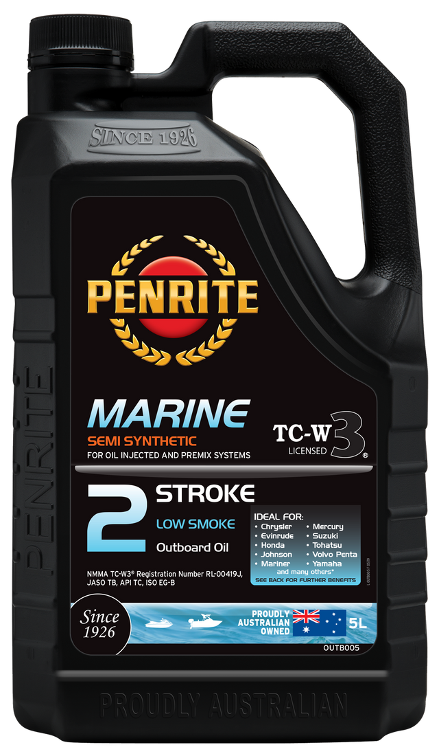 Marine Outboard 2 Stroke Oil (Semi Syn) - Penrite | Universal Auto Spares