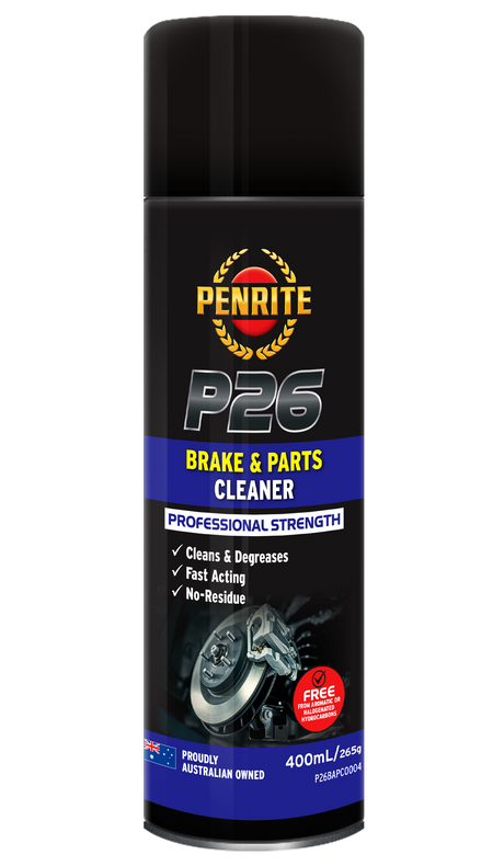 P26 Brake & Parts Cleaner Aerosol 400ml - Penrite
