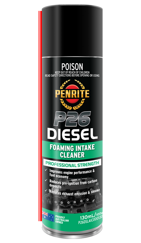 P26 Diesel Foaming Intake Cleaner 130ml - Penrite | Universal Auto Spares