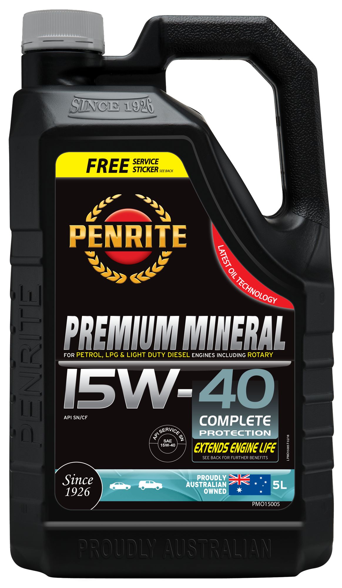 Premium Mineral 15W-40 - Penrite 5L