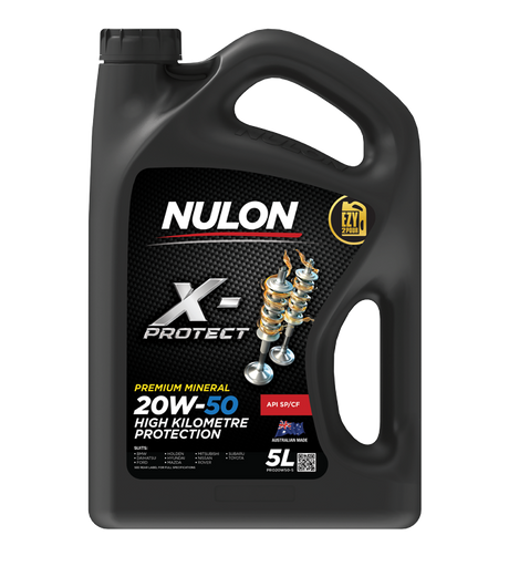 X-Protect 20W-50 High Kilometre Protection - Nulon 5L