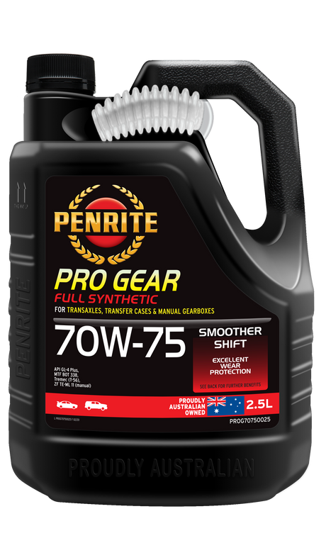 PRO GEAR 70W-75 (FULL SYN) - Penrite 2.5L