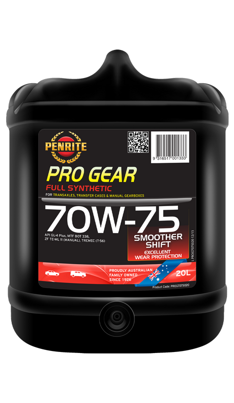 PRO GEAR 70W-75 (FULL SYN) - Penrite 20L