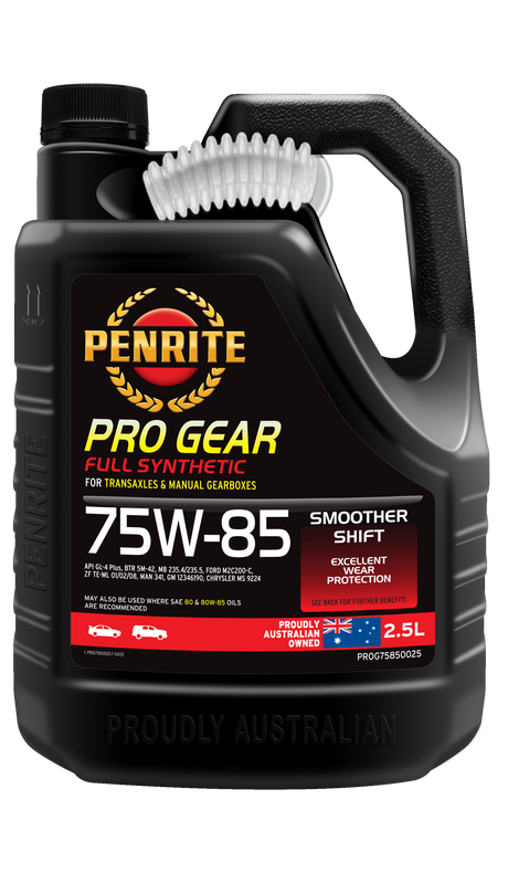 PRO GEAR 75W-85 (FULL SYN) - Penrite 2.5L