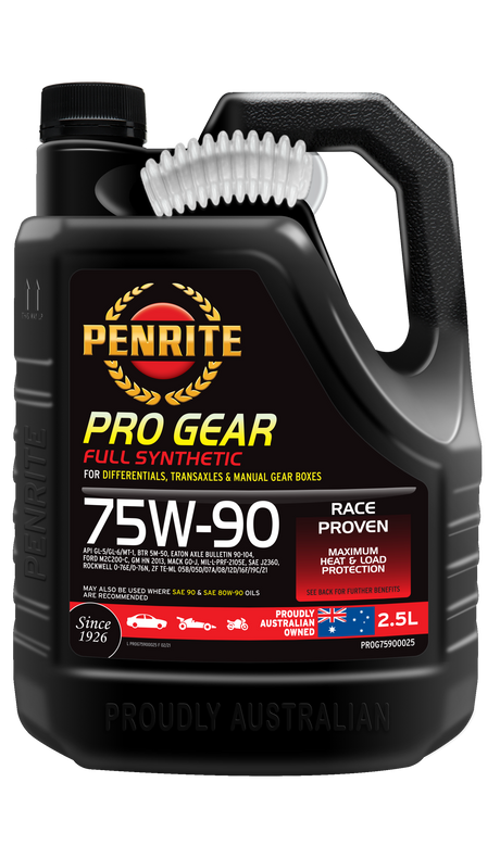 PRO GEAR 75W-90 (Full Syn) - Penrite 2.5L
