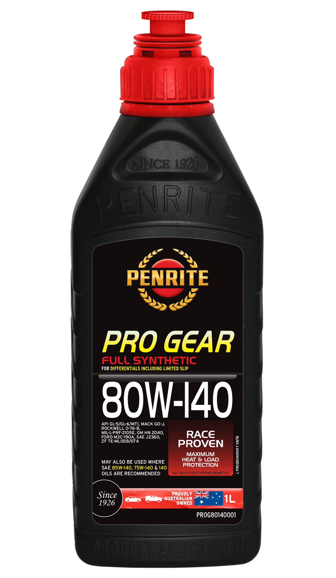 PRO GEAR 80W-140 (FULL SYN) - Penrite
