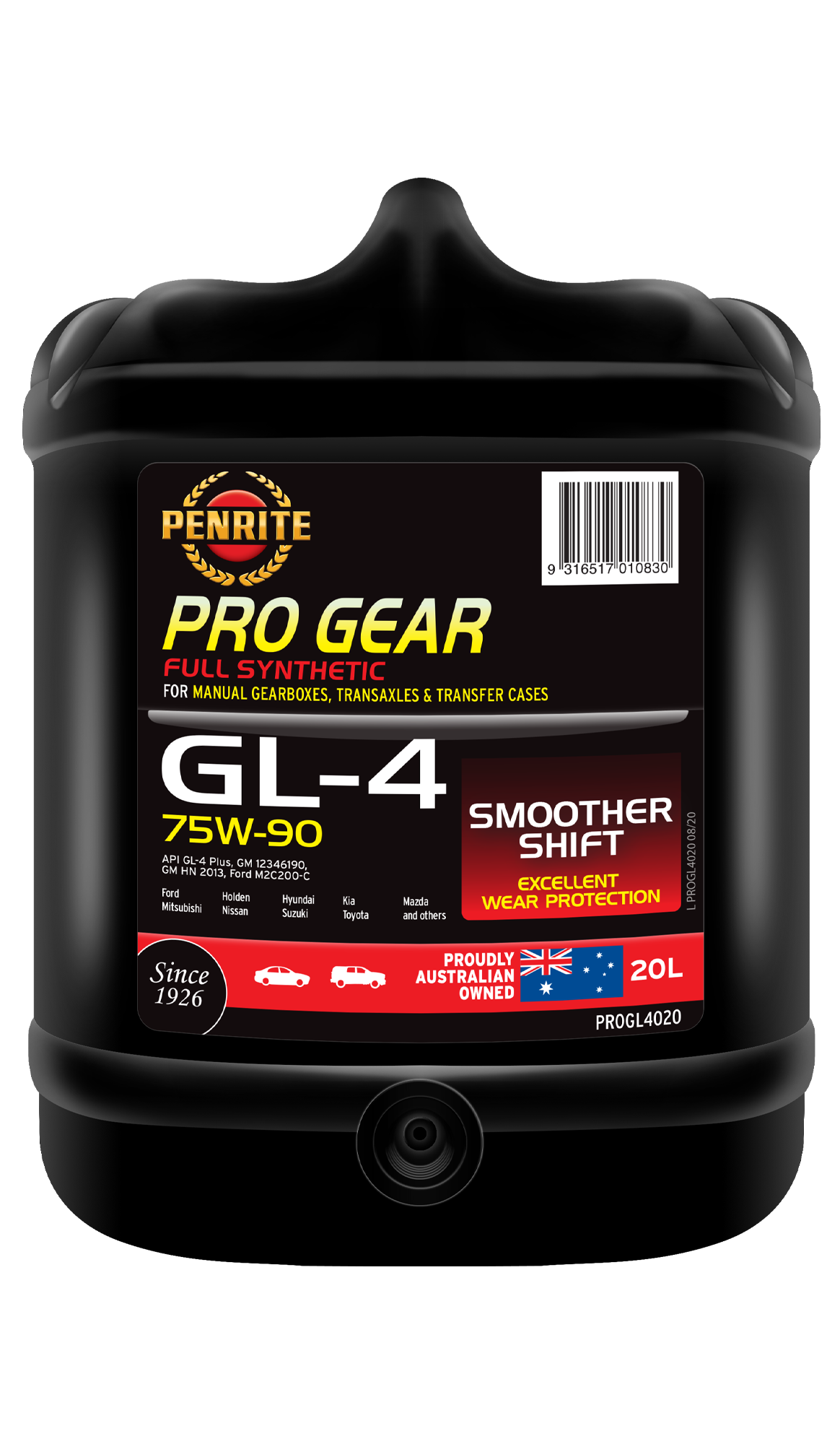 PRO GEAR GL-4 75W-90 (FULL SYN) - Penrite