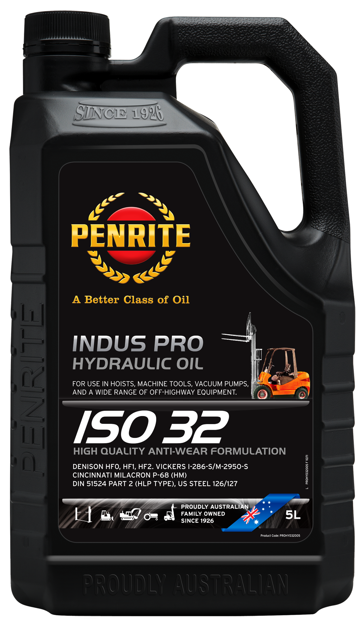 INDUS Pro Hydraulic 32 - Penrite 5L