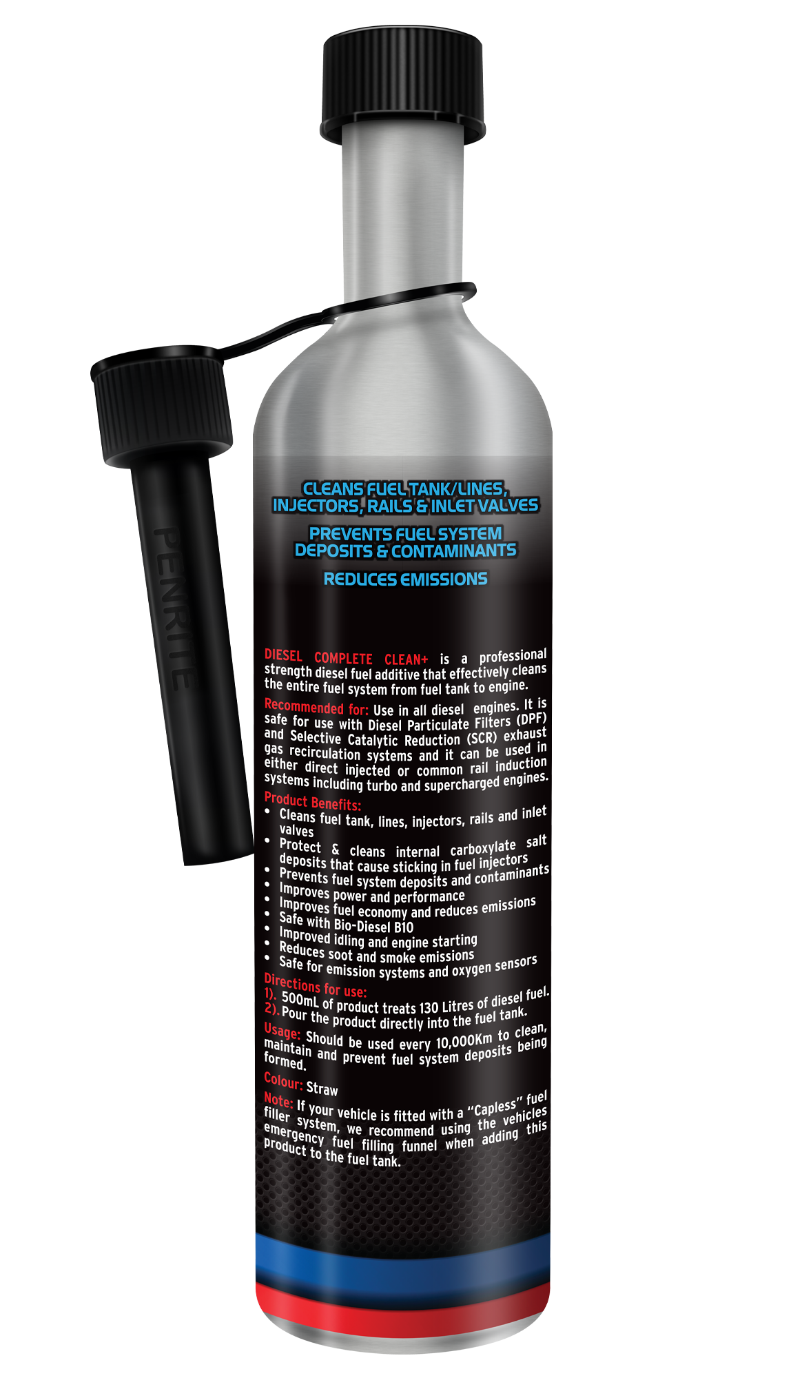 Pro Series Diesel Complete Clean+ 500ml - Penrite