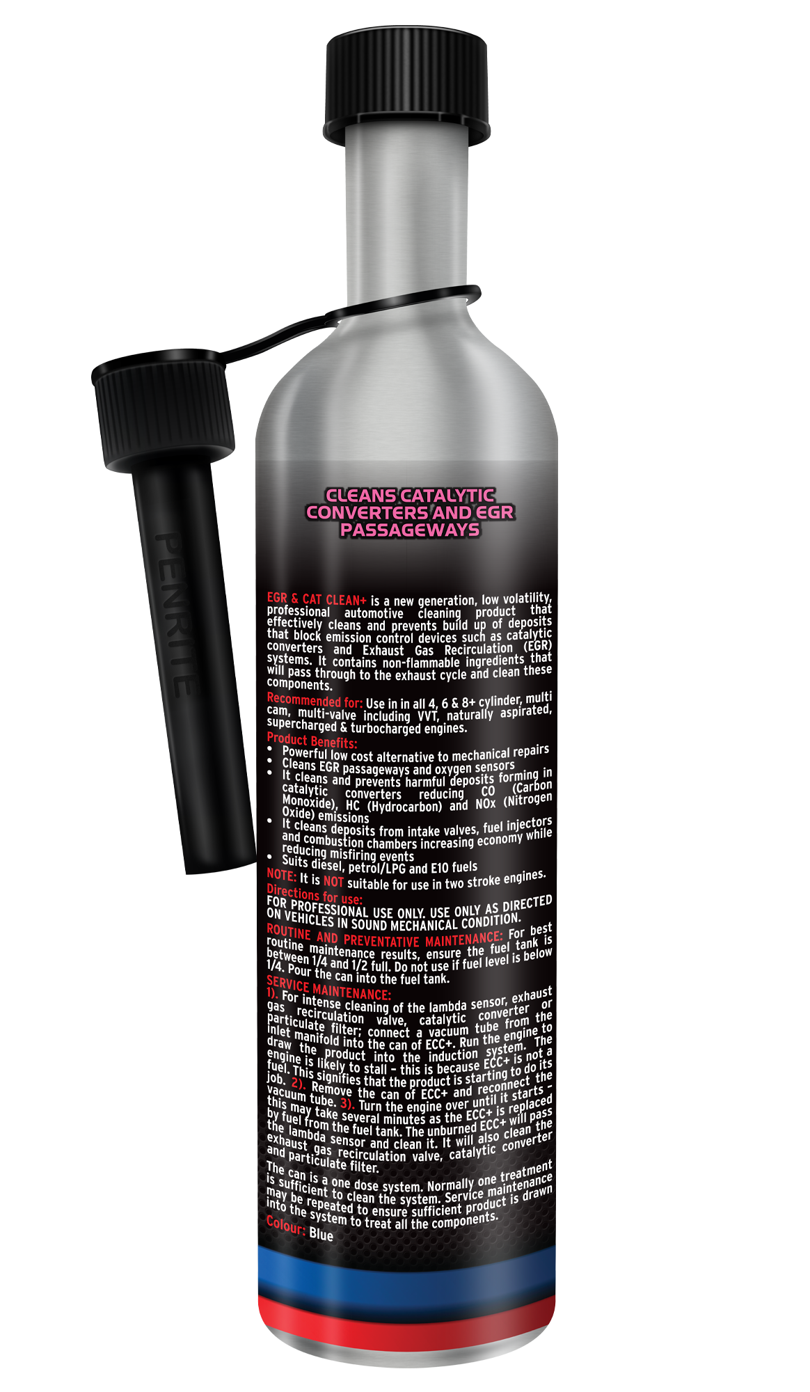 Pro Series EGR & Cat Cleaner+ 500mL - Penrite