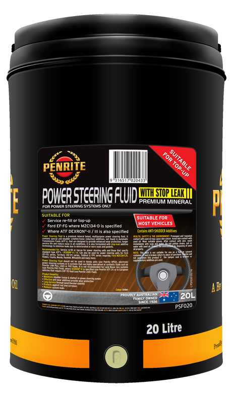Power Steering Fluid - Penrite 20L