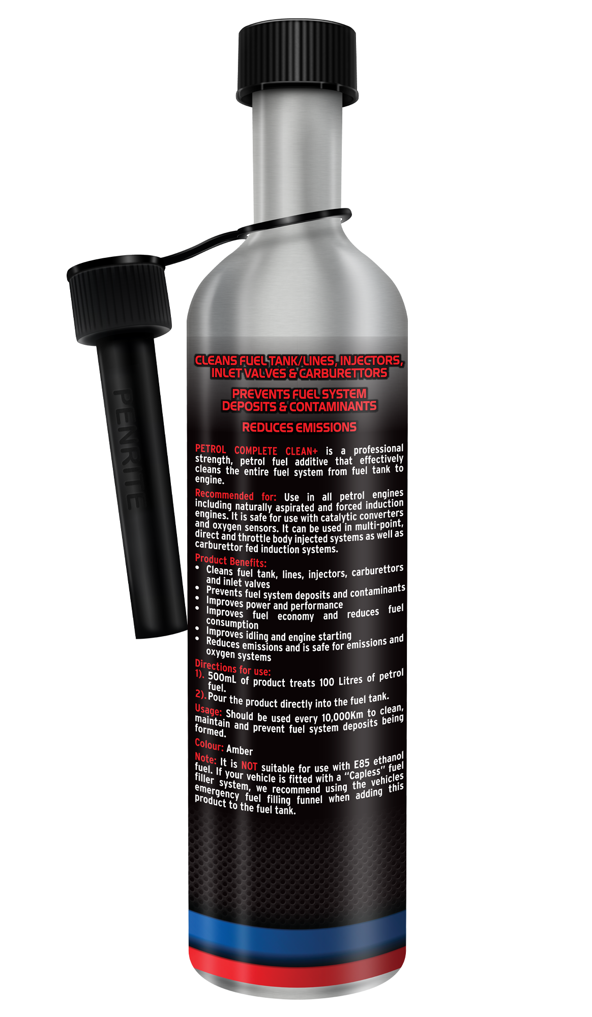 Pro Series Petrol Complete Clean+ 500ml - Penrite