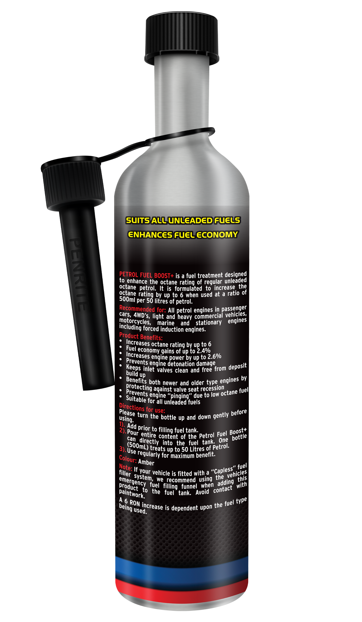 Pro Series Petrol Fuel Boost+ 500ml - Penrite