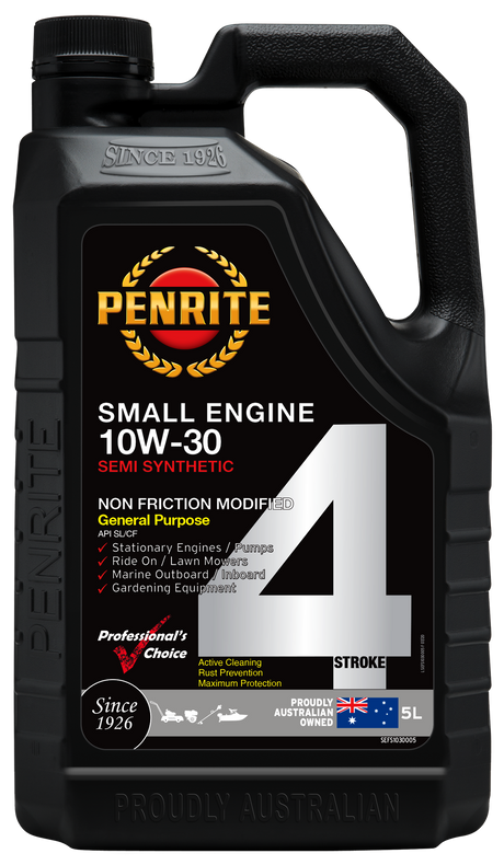 Small Engine 4 Stroke 10W-30 (Semi Syn) - Penrite 5L