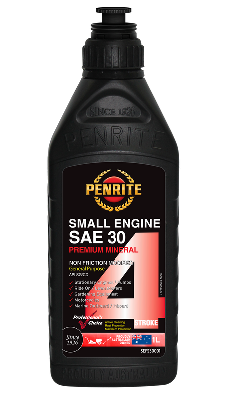 Small Engine 4 Stroke SAE 30 (Mineral) - Penrite 1L