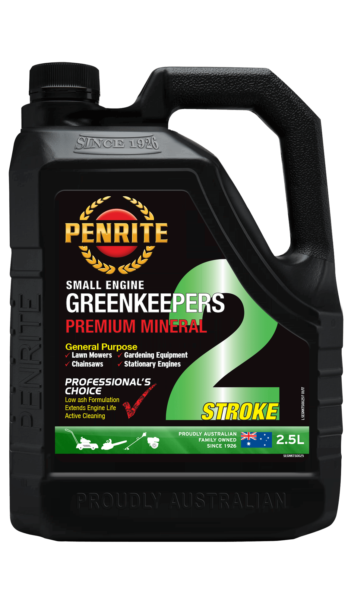 Greenkeepers 2 Stroke Oil (Mineral) - Penrite 2.5L