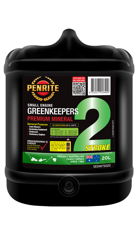 Greenkeepers 2 Stroke Oil (Mineral) - Penrite 20L