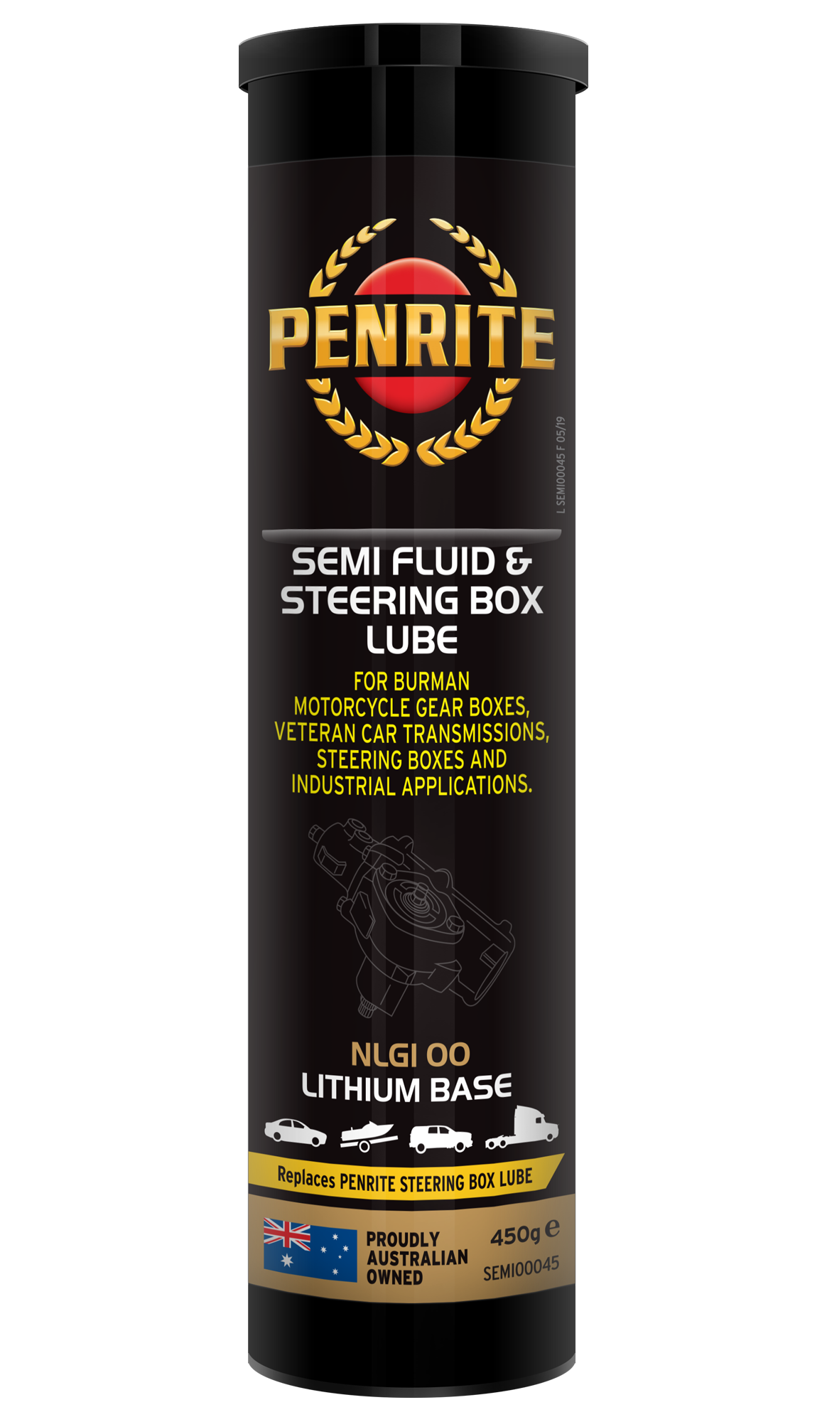 Semi Fluid & Steering Box Grease - Penrite