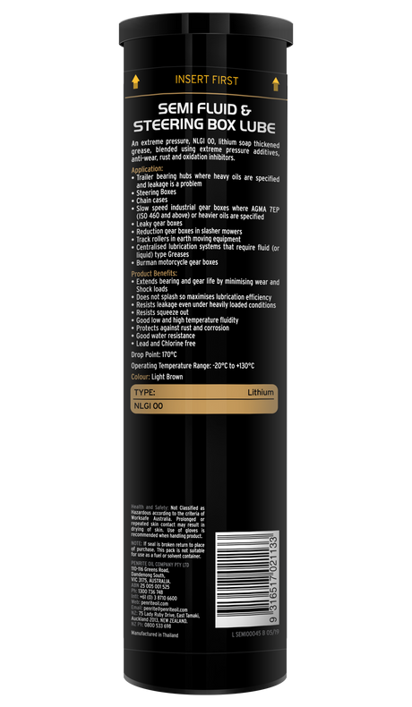Semi Fluid & Steering Box Grease - Penrite