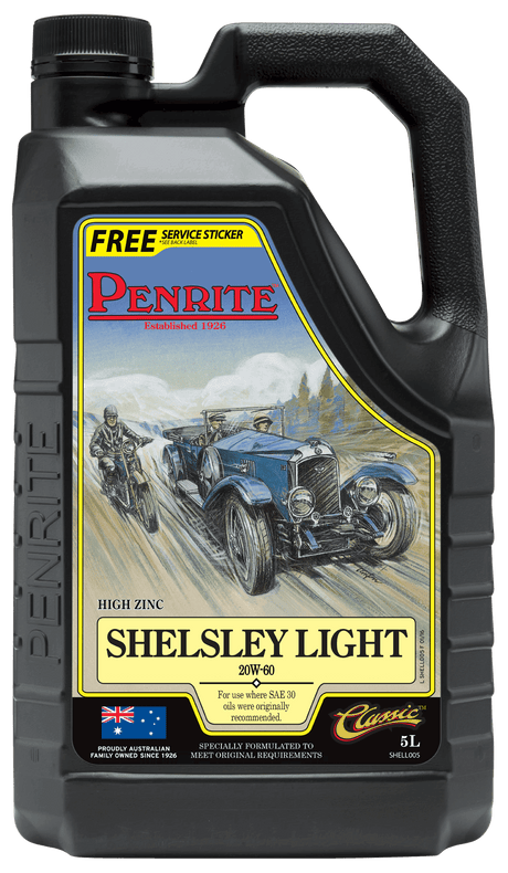 Shelsley Light 20W-60 (Mineral) 5L - Penrite