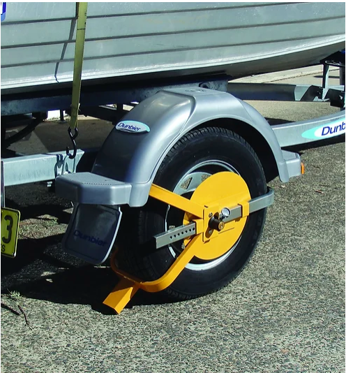 Security Clamp With Round With Wheel Nut Security Disc - Pro-Kit