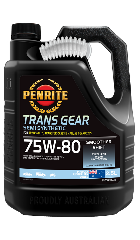 TRANS GEAR 75W-80 (SEMI SYN) - Penrite 2.5L