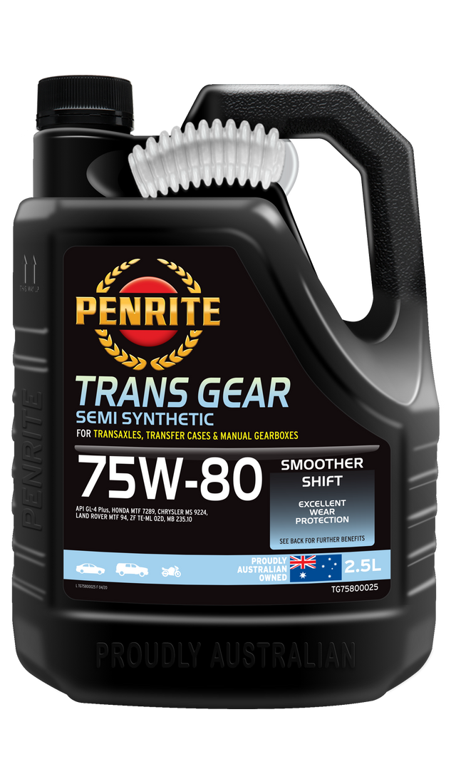 TRANS GEAR 75W-80 (SEMI SYN) - Penrite 2.5L