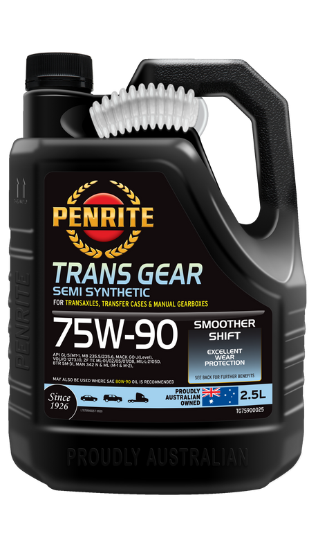 TRANS GEAR 75W-90 (SEMI SYN) - Penrite 2.5L