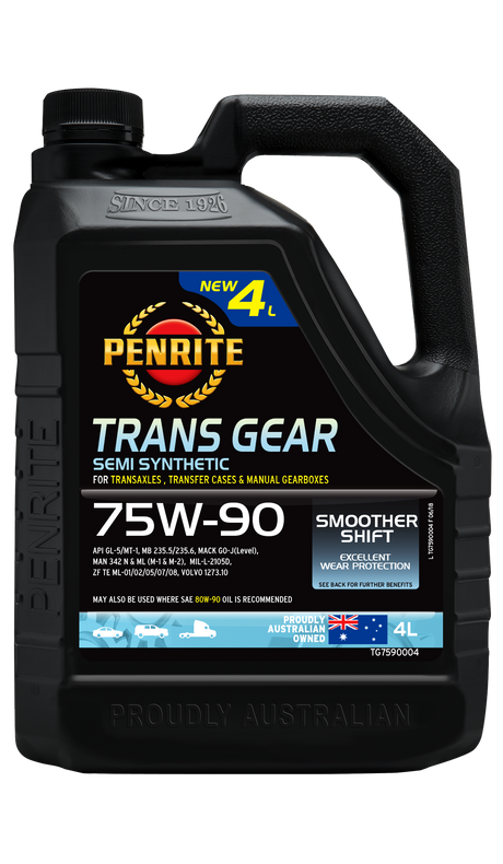 TRANS GEAR 75W-90 (SEMI SYN) - Penrite 4L