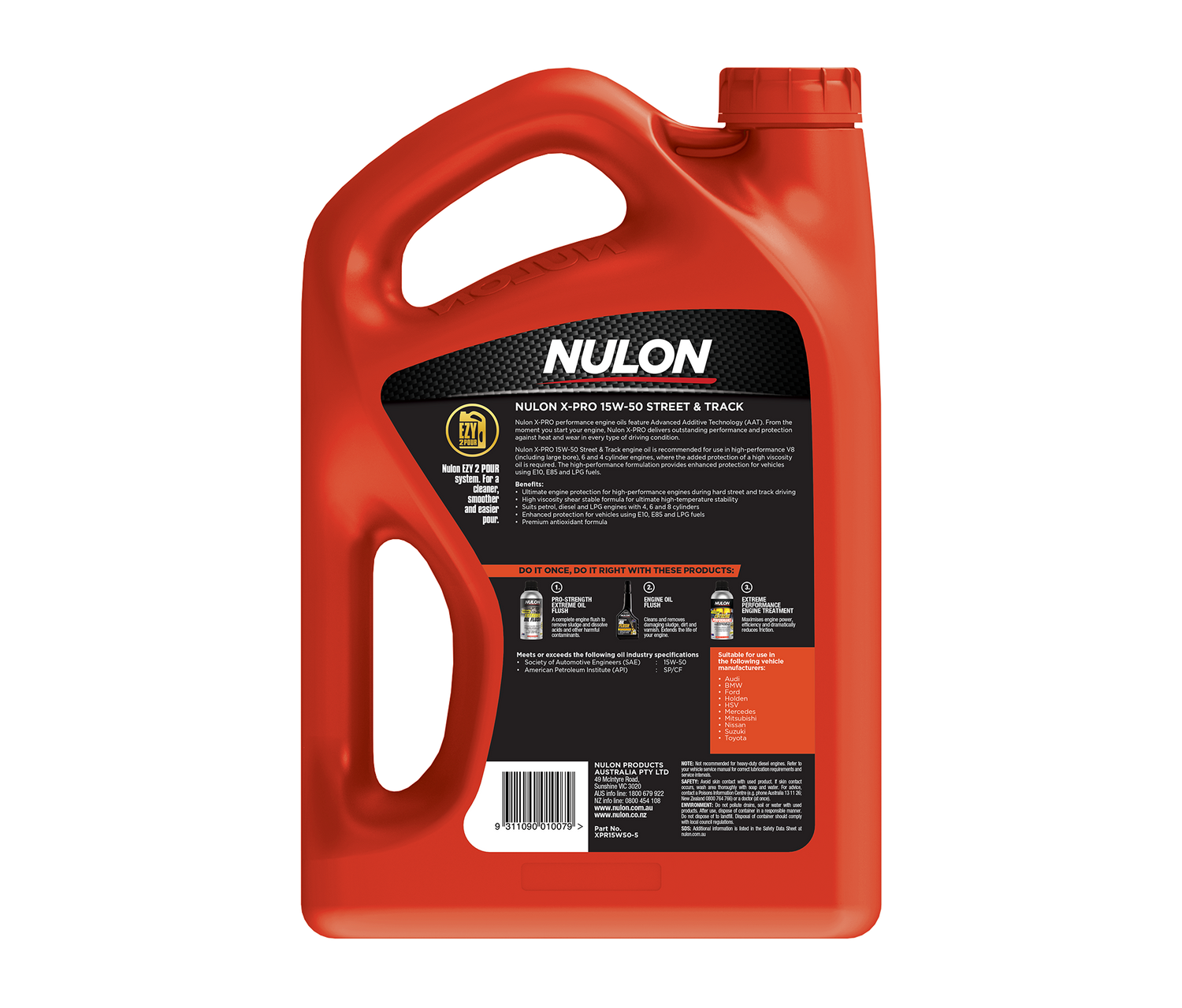 X-PRO 15W-50 Street & Track - Nulon