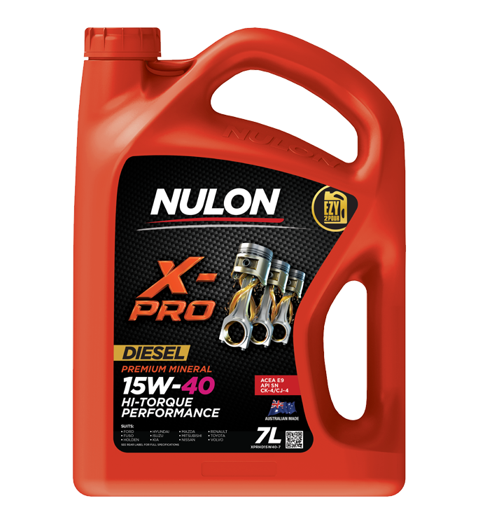 X-PRO 15W-40 Hi-Torque Performance - Nulon 7L
