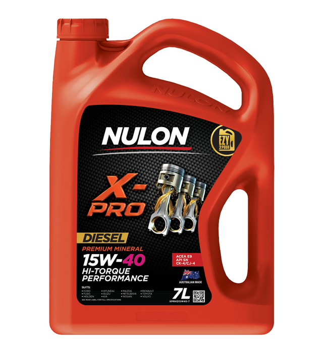 X-PRO 15W-40 Hi-Torque Performance - Nulon 7L