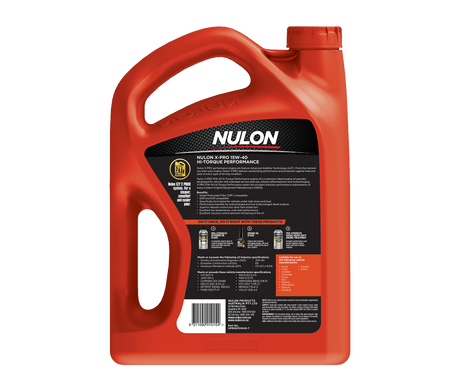 X-PRO 15W-40 Hi-Torque Performance - Nulon