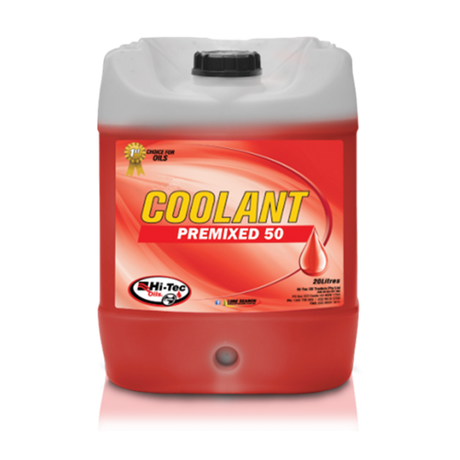 Organic Coolant 50% Red 20L - Hi-Tec Oils