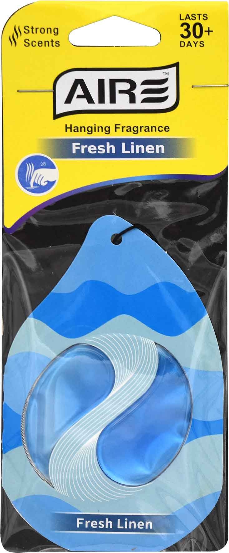 Fresh Linen Hanging Fragrance Air Freshener - Aromate Air | Universal Auto Spares