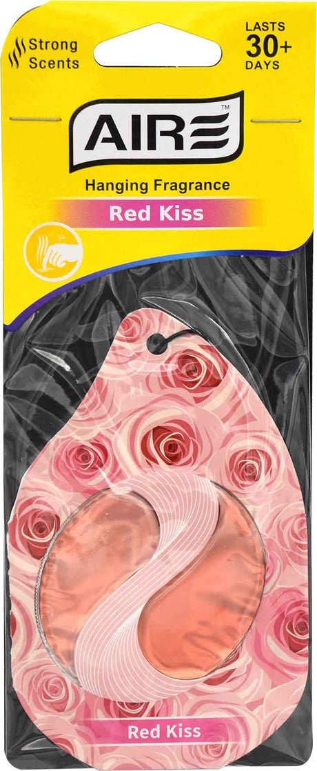 Red Kiss Hanging Fragrance Air Freshener - Aromate Air | Universal Auto Spares