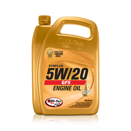 Synplus 5W/20 SN GF-5 GF-6 - Hi-Tec Oils | Universal Auto Spares