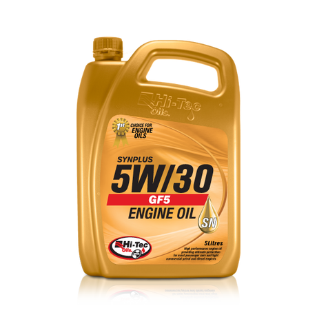 Synplus 5W/30 SN GF-5  GF-6 - Hi-Tec Oils | Universal Auto Spares