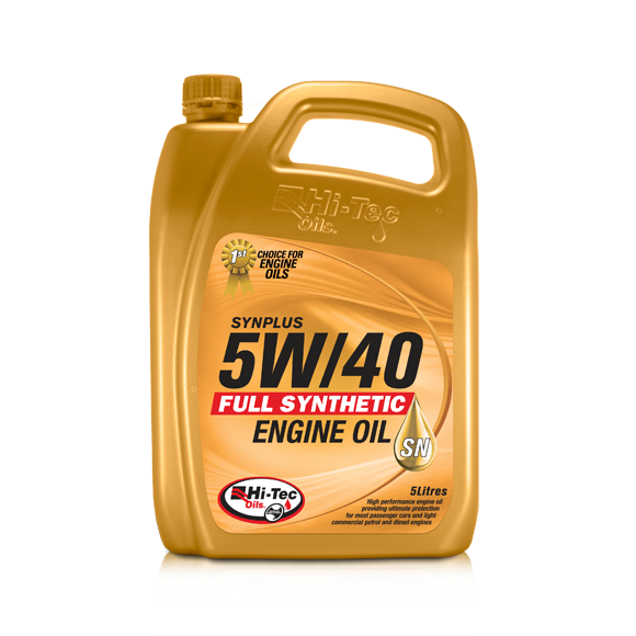 Synplus 5W/40 SN/CF - Hi-Tec Oils | Universal Auto Spares