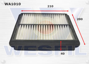 Air Filter A1353 Fits Daewoo WA1010 - Wesfil